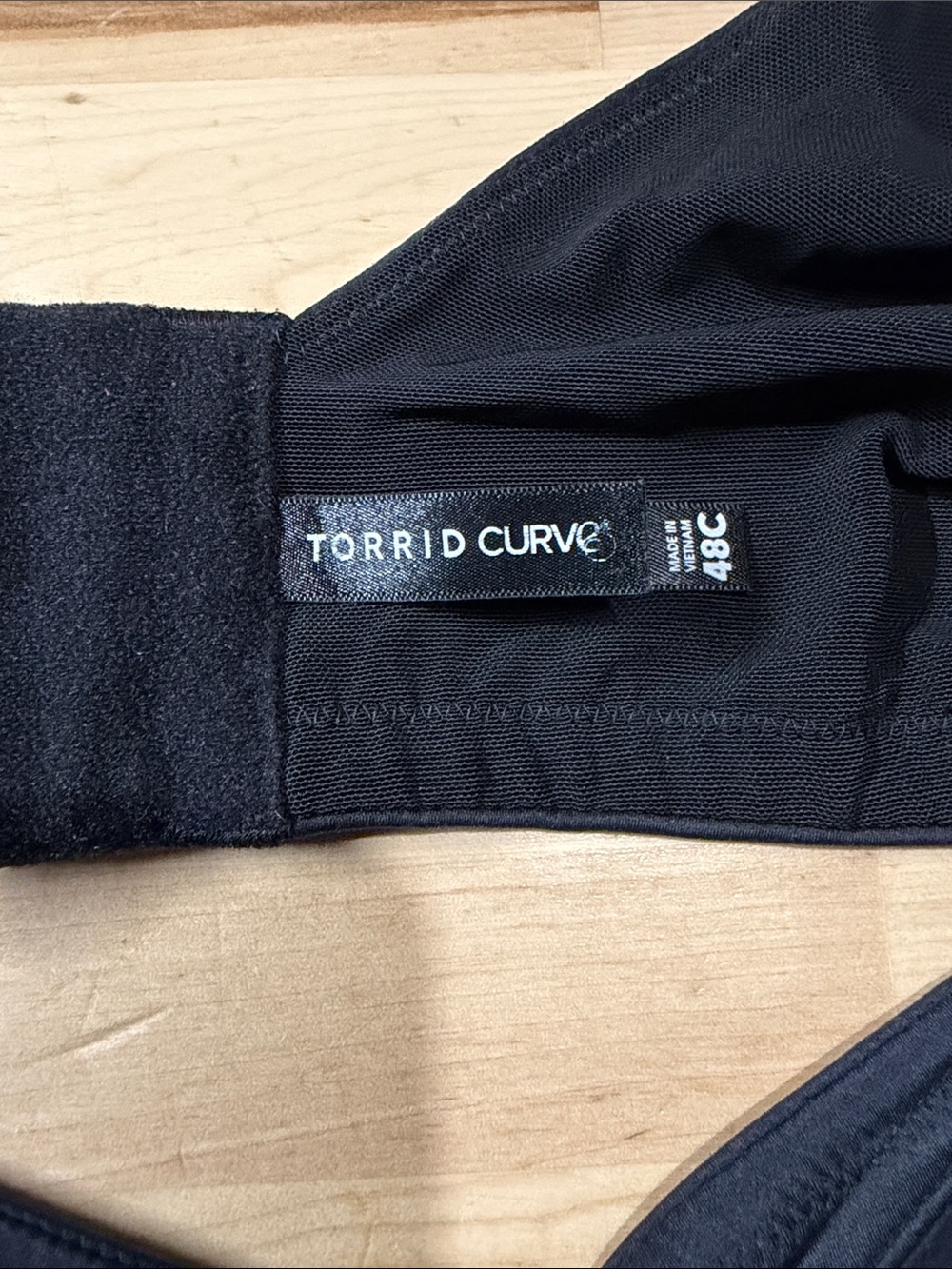 Everyday Wireless Black Full-Coverage Bra - Picture 2 of 2